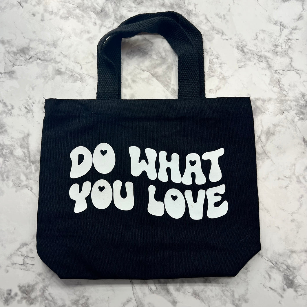 Small Tote Bag - Black