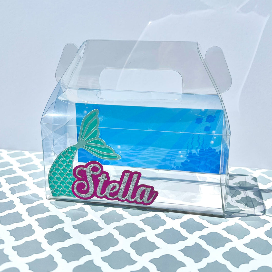 Clear Gable Box Party Favor