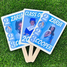 Load image into Gallery viewer, Graduation Hand Fans - Custom Design
